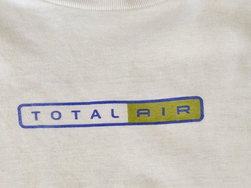 Vintage Nike Total Air Tee Medium Y2K 1998 Nike TL Air Basketball Running Rare gallery
