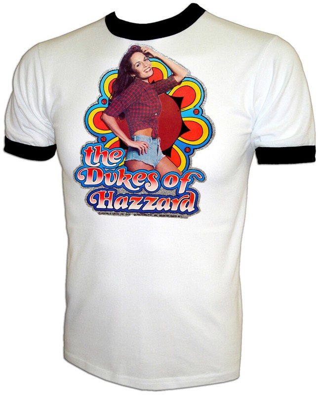 VTG 80s Daisy Orig DUKES OF HAZZARD Catherine Bach TV SHOW Lic Print NEW T-Shirt