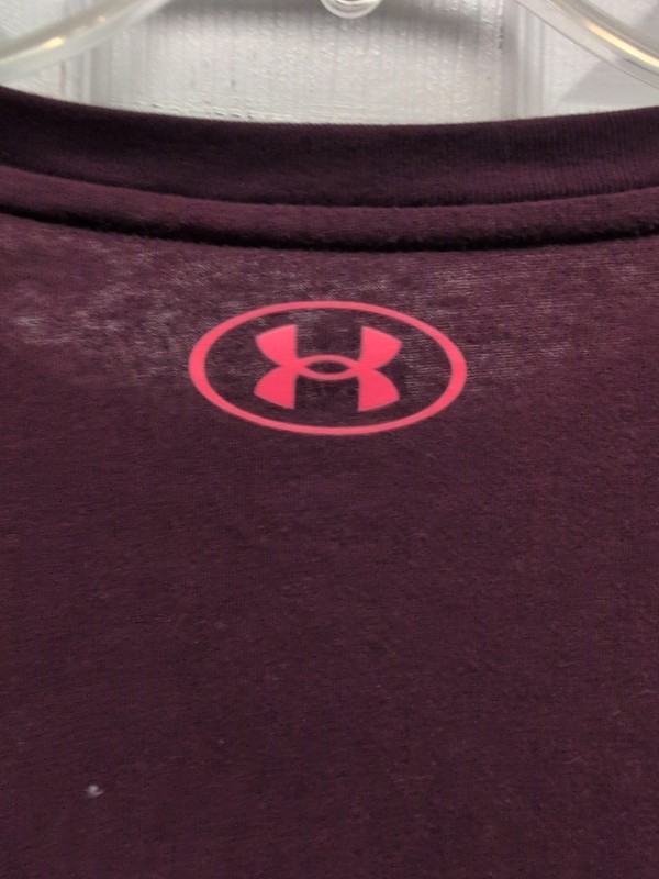 Under Armour Mens T Shirt Size XL Project Rock Maroon Iron Paradise Athletic gallery