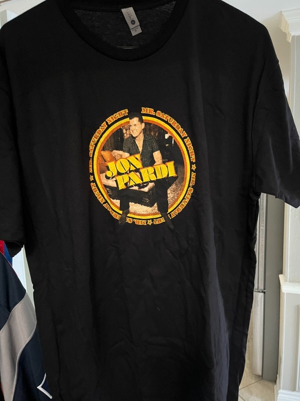 Jon Pardi Country Music Shirt The Mr Saturday Night T Shirt Black Xl