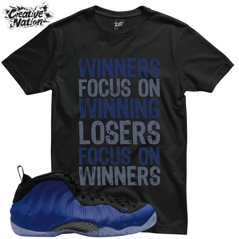 Shirt To Match One Deep Royal Unisex Tee Gym Shirt Sneaker Shirt