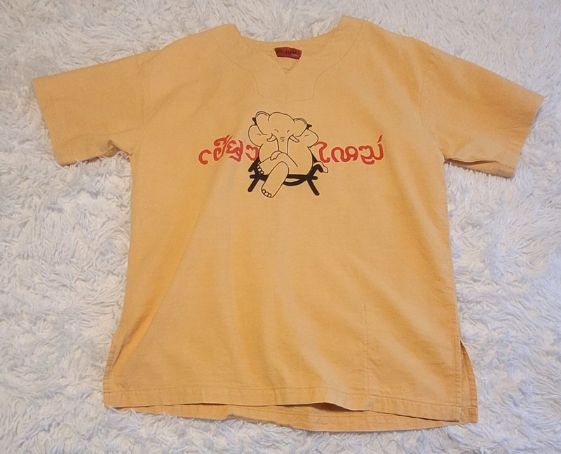 Highlight design graphic print inside pocket short sleeve T-shirt gallery