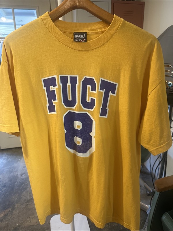 1990’s FUCT – KOBE BRYANT #8 Tee Shirt Vintage Grail LA Lakers
