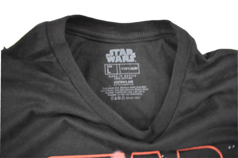 Fifth Sun Star Wars Mens The Force Awakens Kylo Ren Black Shirt New Large gallery
