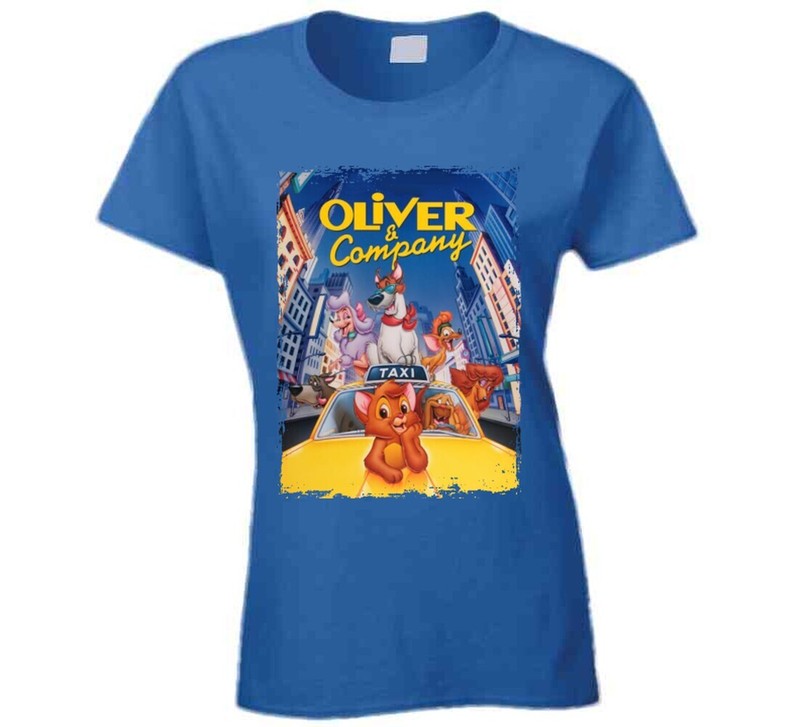 Oliver And Company 80s Animated Musical Family Movie T Shirt gallery