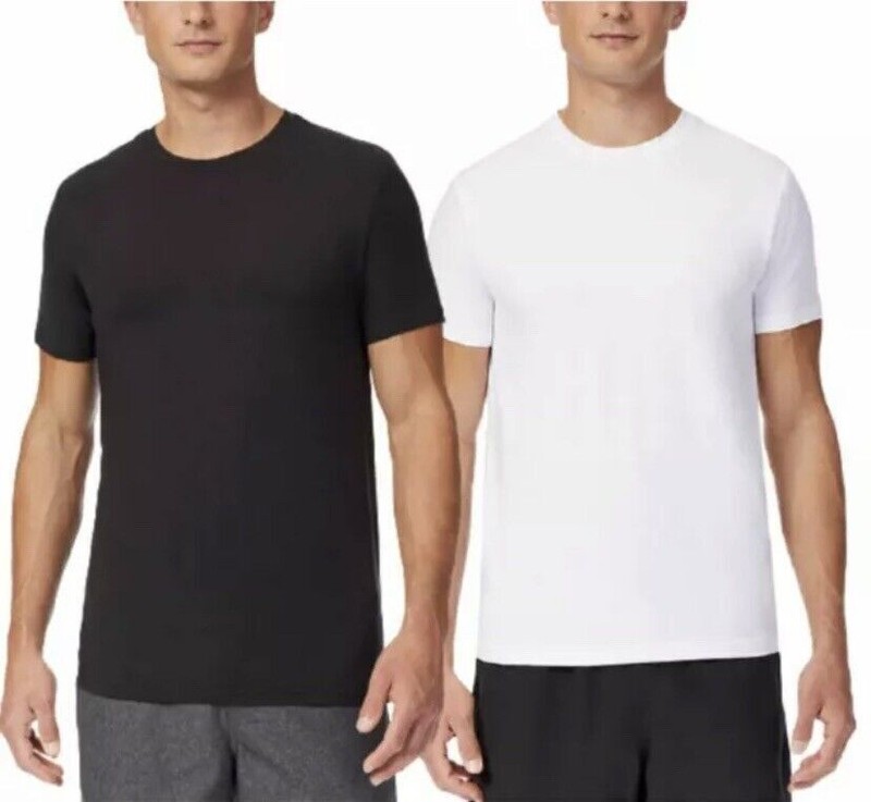 Men’s 32 Degrees Cool Quick Dry Crew Neck T-Shirt M-XXL New (Single T Shirt)