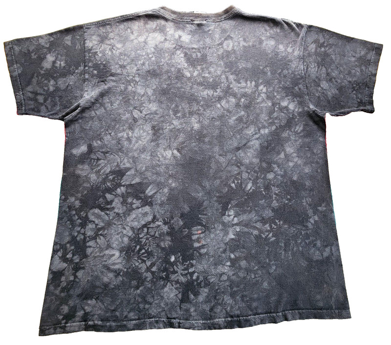PINK FLOYD Darkside Moon LIQUID BLUE Shirt Rock Tag XL DISTRESSED gallery
