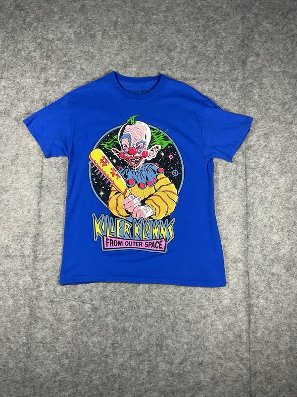 Killer Klowns From Outer Space T Shirt Movie Horror Comedy Mens Medium