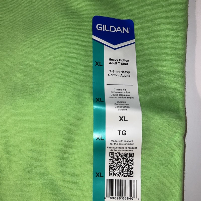Gildan Mens G500 Solid Heavy Cotton Plain Short Sleeve Green Casual Fit T-Shirt gallery