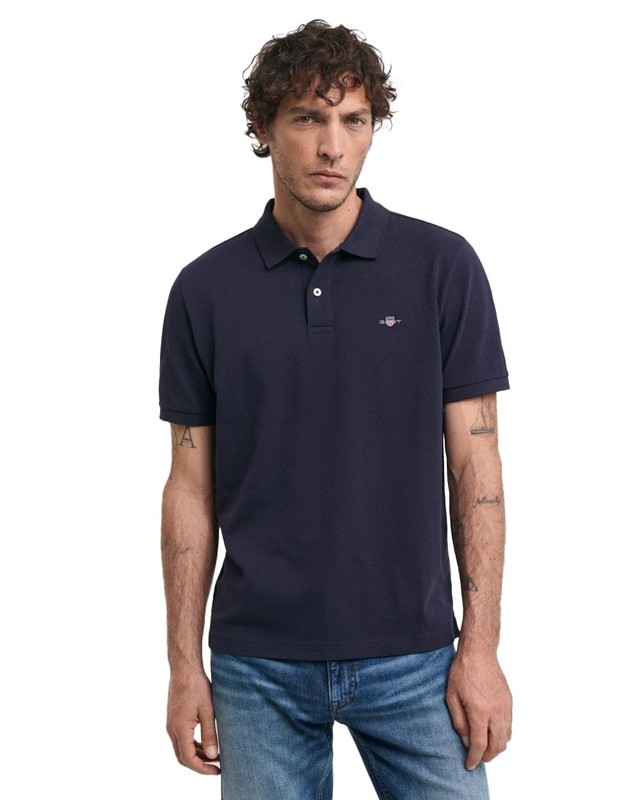 Reg Emb Archive Shield Polo
