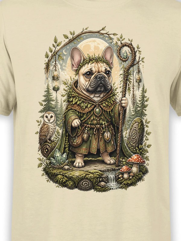 Forest Sage French Bulldog T-Shirt | Unisex gallery