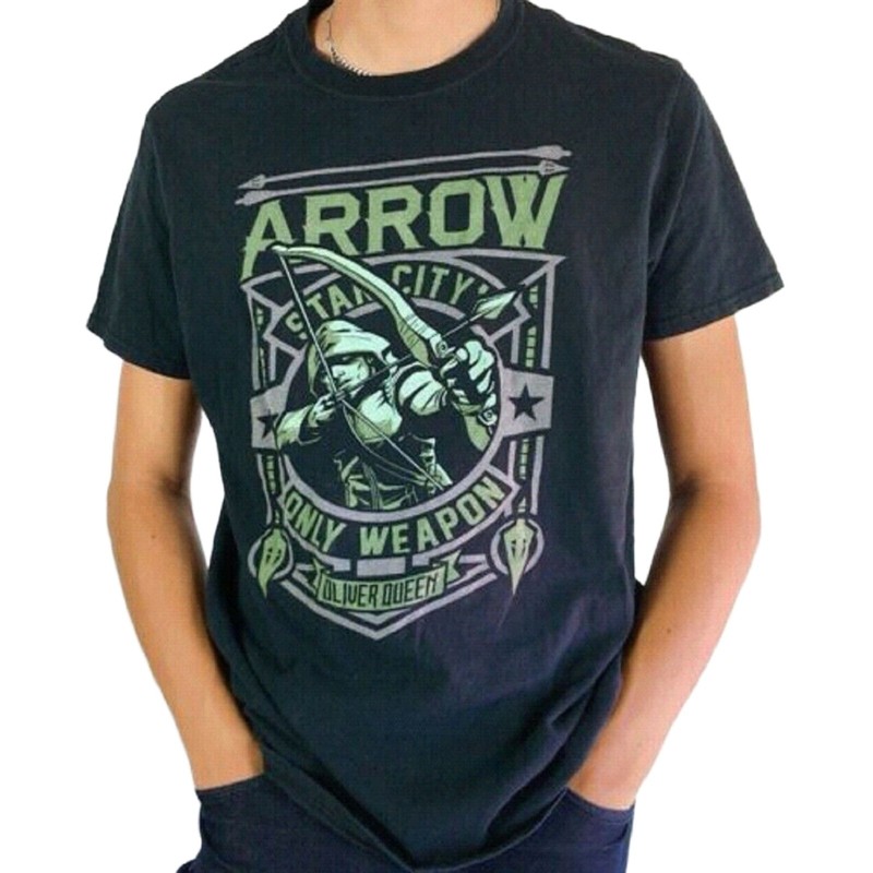 DC Comics Green Arrow Oliver Queen Funko POP! Men’s T-Shirt NEW