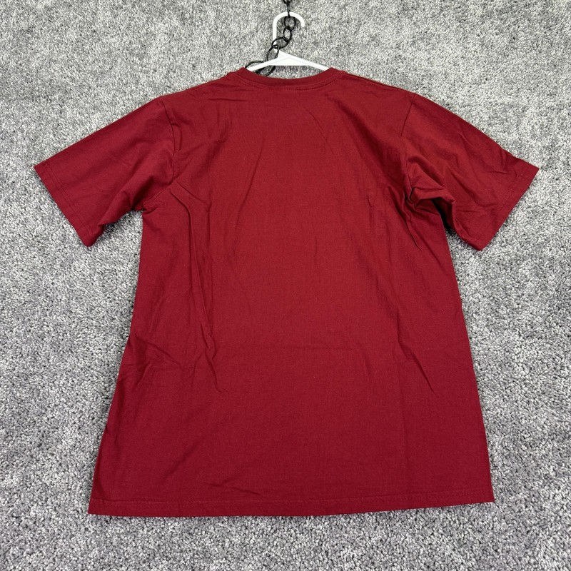 Punch Shirt Mens Medium Red Out Of Africa Embroidered Safari Graphic Tee Kenya gallery