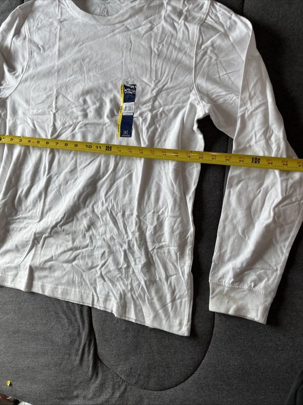 Men’s George Cotton Comfort Long Sleeve Tee, Size Large gallery