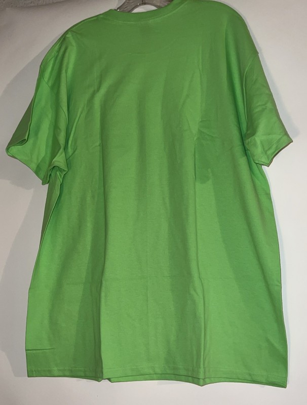 Gildan Mens G500 Solid Heavy Cotton Plain Short Sleeve Green Casual Fit T-Shirt gallery