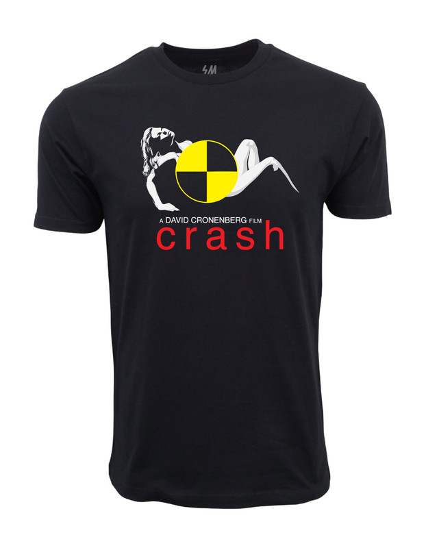 Crash David Cronenberg Film Graphic T shirt