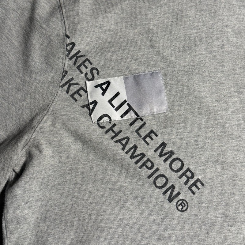 Champion T Shirt Mens XL Gray Big Logo Graphic Spell Out Streetwear RN15763 gallery