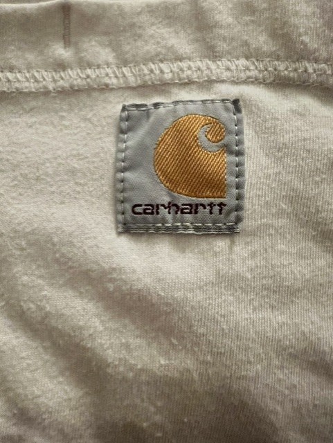 Carhartt Force Men's Relaxed Fit t-shirt Ivory Color, Size M, pre-owned gallery