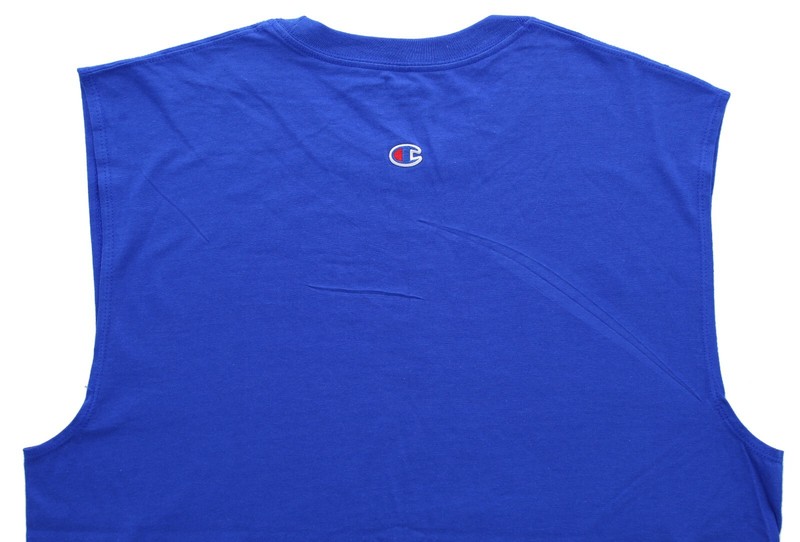 Champion Men's Muscle Tee Shirt Athletic Classic Jersey T-Shirt Script Logo gallery
