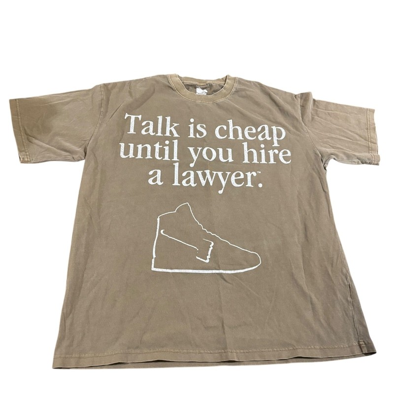 Sneaker and Street Wear Legal Tee Medium Oversized
