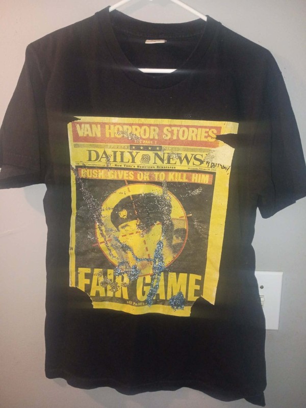 Supreme Dash Snow Fair Game T-Shirt Streetwear Size: M