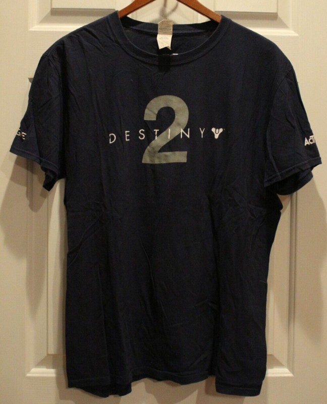 Destiny 2 Gamescom Exclusive Activision Bungie Tee Shirt Size Large – Good Cond