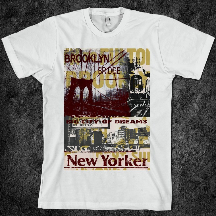 New York City T-shirt, Brooklyn, NYC, USA, NY,Queens, Bronx, Harlem cotton Tee
