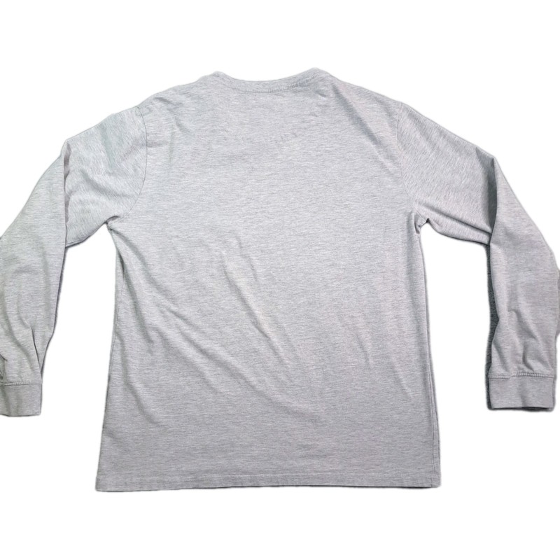 Lee Premium Select Men's Gray Size Medium Pocketed Stretch T Shirt Long Sleeve gallery