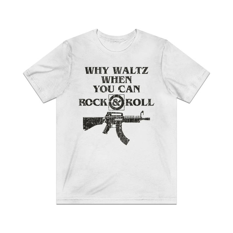 Why Waltz When You Can Rock & Roll 1987 Vintage Men’s T-Shirt
