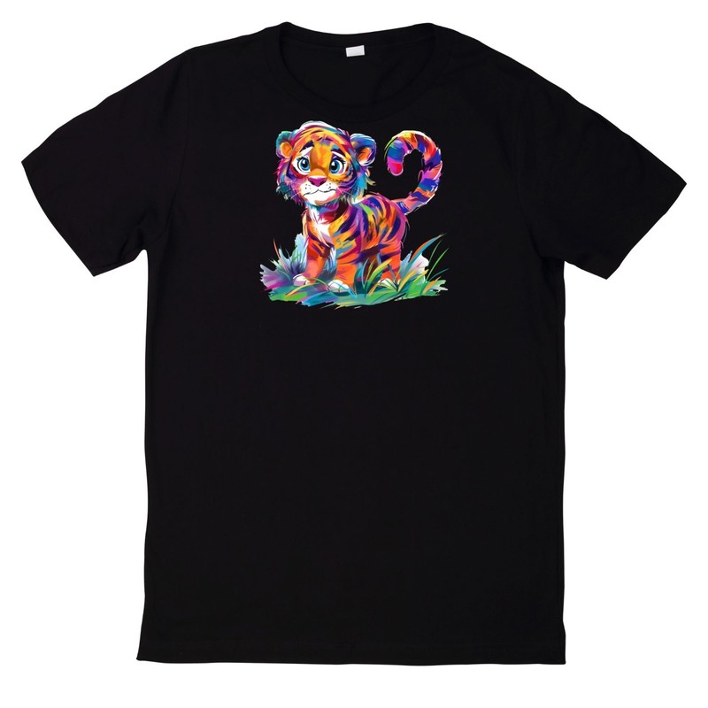 Colourful Animal LGBT Print Cotton T-Shirt