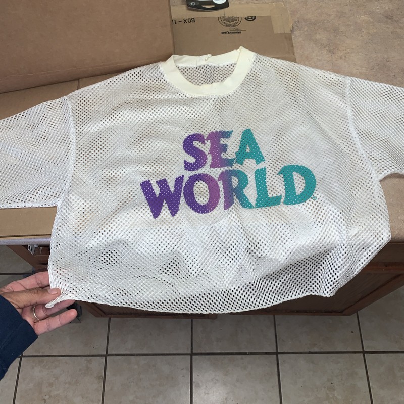 Vintage Sea World Mesh Jersey One Size Fits Most