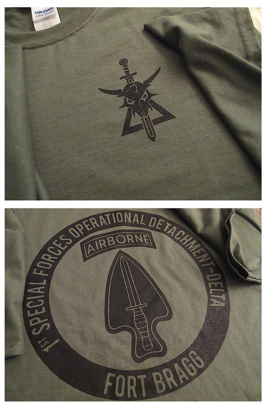 Delta Force (1st SFOD-D) Fort Bragg T-Shirt LARGE Military Collectible Ultra Co