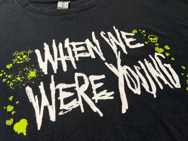 When We Were Young Festival Fest 2022 Official Lineup Concert BLACK T-Shirt XL gallery