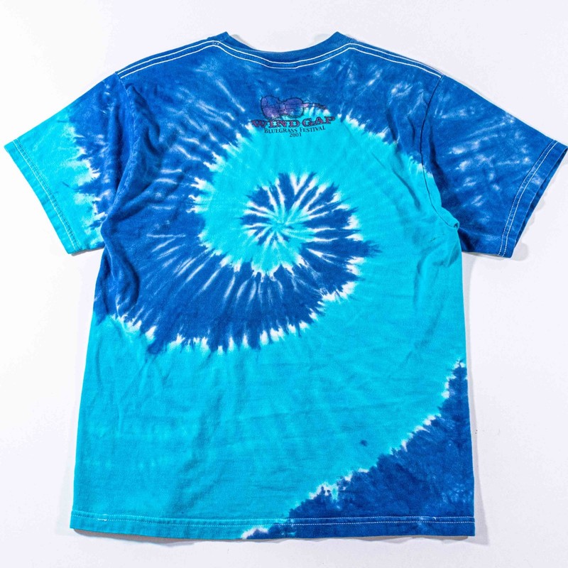 Vintage Bluegrass Festival Shirt Medium Tie Dye Lets Fiddle A Little 2001 Y2K gallery