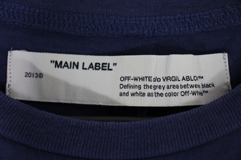 Off-White Mens XL Mariana De Silva Spell Out T-Shirt B1156 gallery