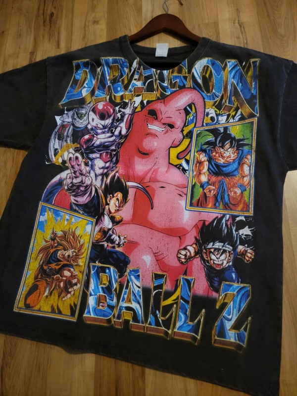 DRAGON BALL Z ON A SHAKA HEAVYWEIGHT GARMET DYED T SHIRT "MODERN" gallery