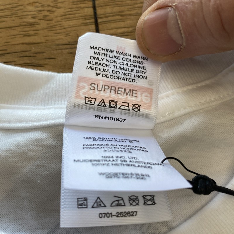 Supreme Number (N)ine Nine Manson Tee Shirt White Size: M Brand New Skull gallery