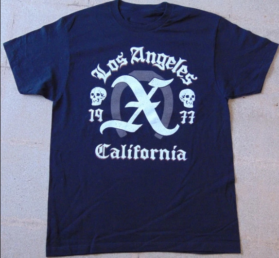 VTG X the band Logo Band Classic Black T Shirt All Size S to 5XL