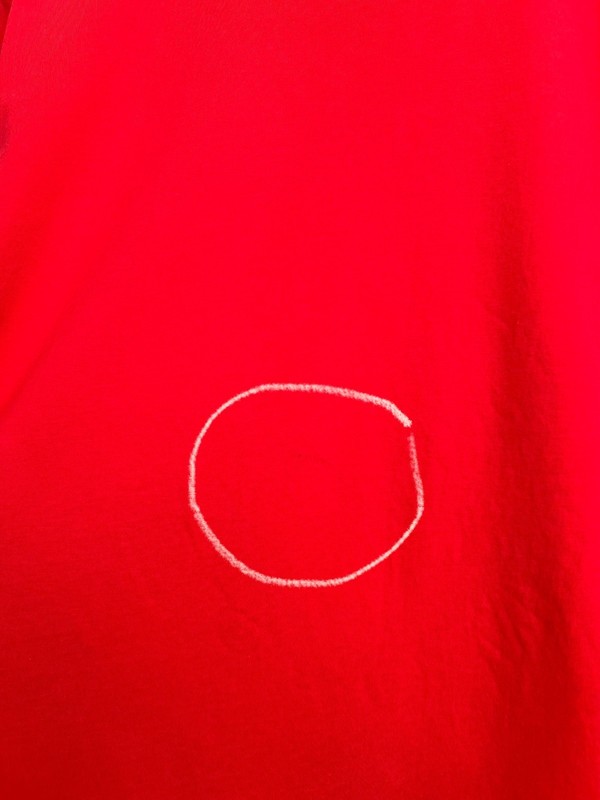 Carlo Colucci Small Logo Red T-shirt Sz L gallery
