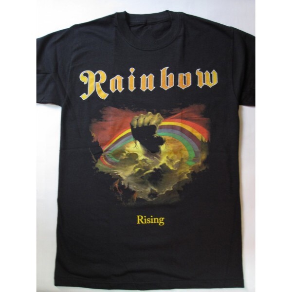 Rising Ritchie Blackmore Rainbow Shirt Classic Black Unisex
