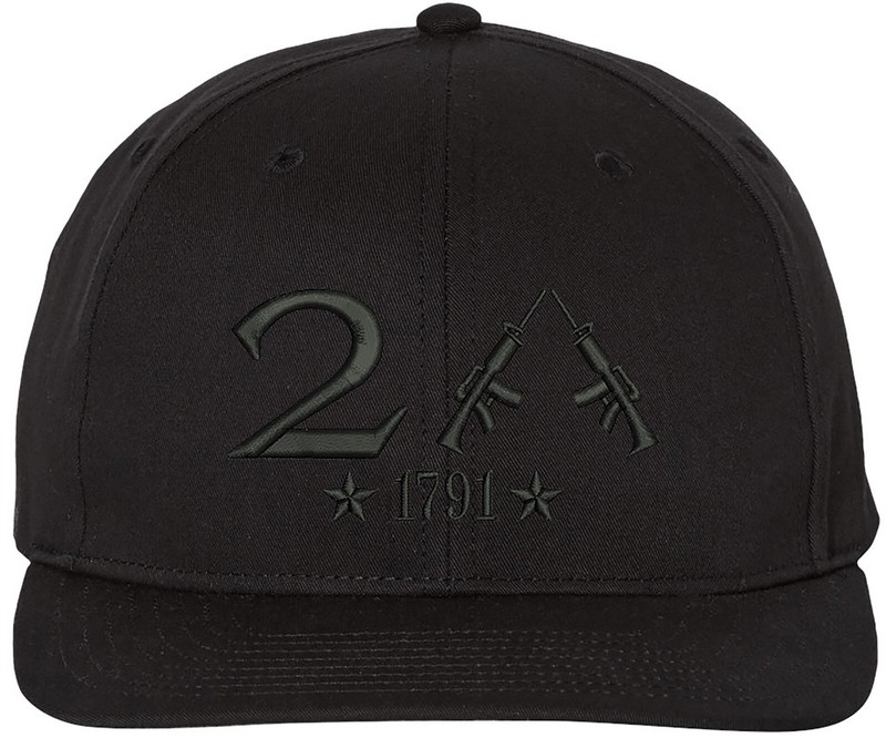 Only 2A The 2nd Amendment Richardson Embroidered One Size Fits All Baseball Hats