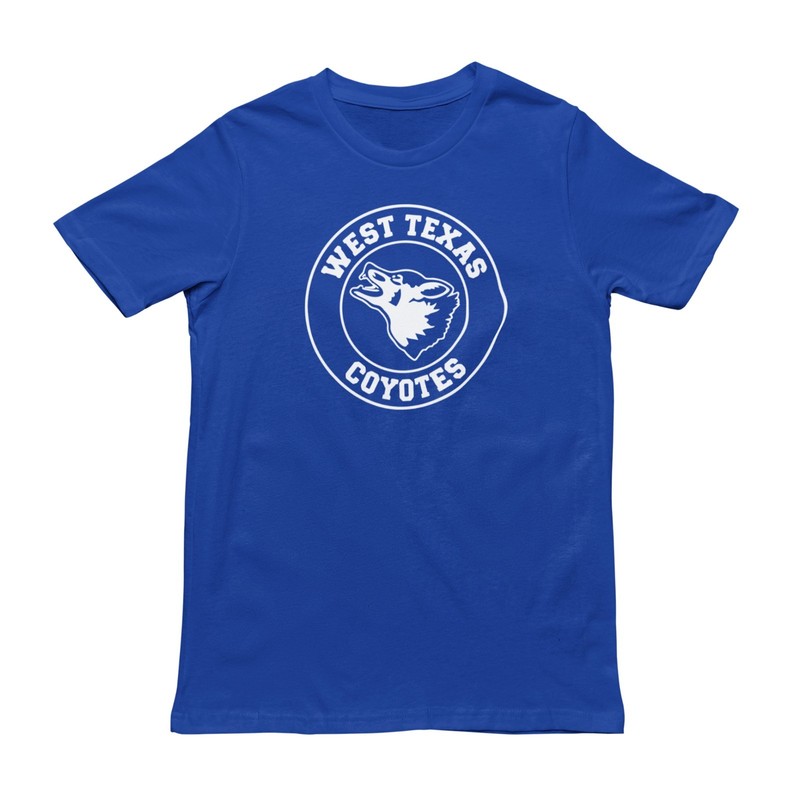 West Texas Canaan Coyotes Football Jersey Team Varsity Blues Costume Xs-6x Shirt