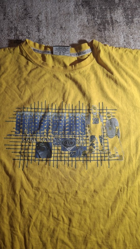 VTG Y2K Karl Kani Yellow 3XL Tee Shirt Hip Hop Rap Machine Washable gallery