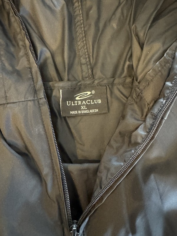 Mouthpiece Windbreaker XL Straight Edge Hardcore gallery