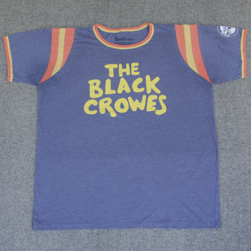 The Black Crowes T Shirt XL 2024 Stacked Two-Tone Merch Rock Concert Band Tee
