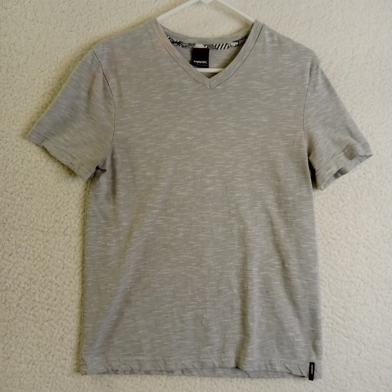 Tony Hawk T-Shirt Adult Small Short Sleeve Gray PolyCotton