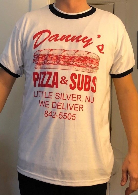 Danny’s Pizza Retro Ringer T-Shirt