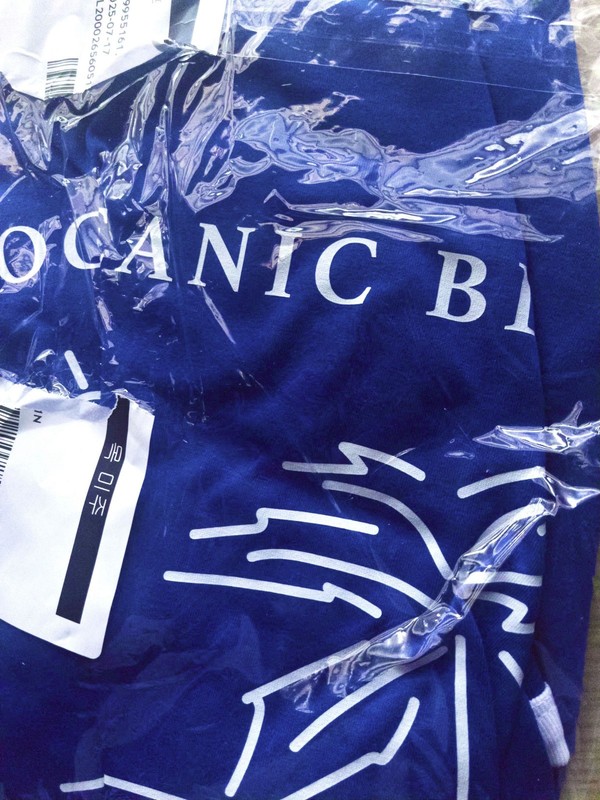 OCEANIC BLISS Cotton Ringer Short Sleeve Shirt Men's M (SRSSTD-0139) gallery