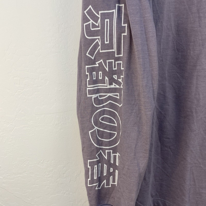 Urban Outfitters Crew Neck Shirt Spring Kyoto Long Sleeve M Graphic Print Purple gallery