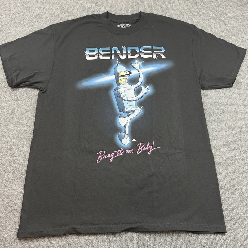 Futurama “Bender” Graphic T-Shirt Adult Size 2X-Large gallery